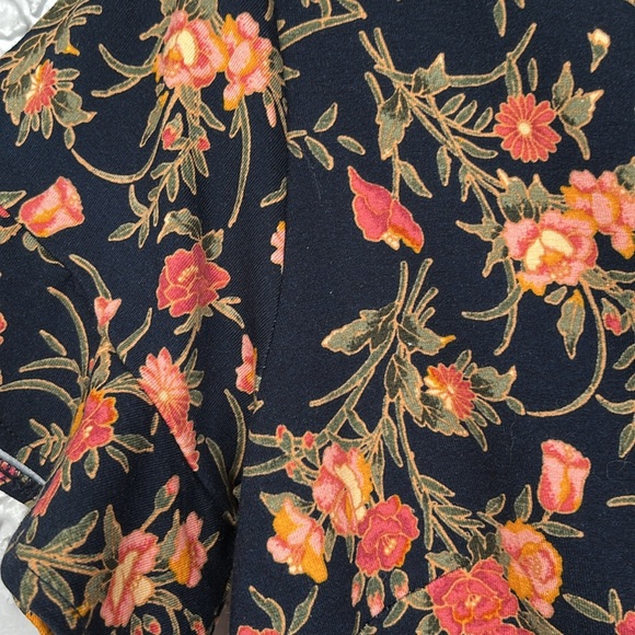 LOFT FLORAL PRINT DRESS SIZE 0 - Picture 2 of 8